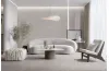 TEXTURAL WHITE SILKY CRISTAL 59.7x59.7x0.8 (плитка для підлоги і стін) image 2