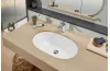 O.NOVO Умивальник для установки під стільницю овальний 60х35 см White Alpin CeramicPlus (416260R1) зображення 4