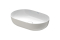LUV Умивальник на стільницю 60x40 см (0379602300) білий/сірий шовк матовий