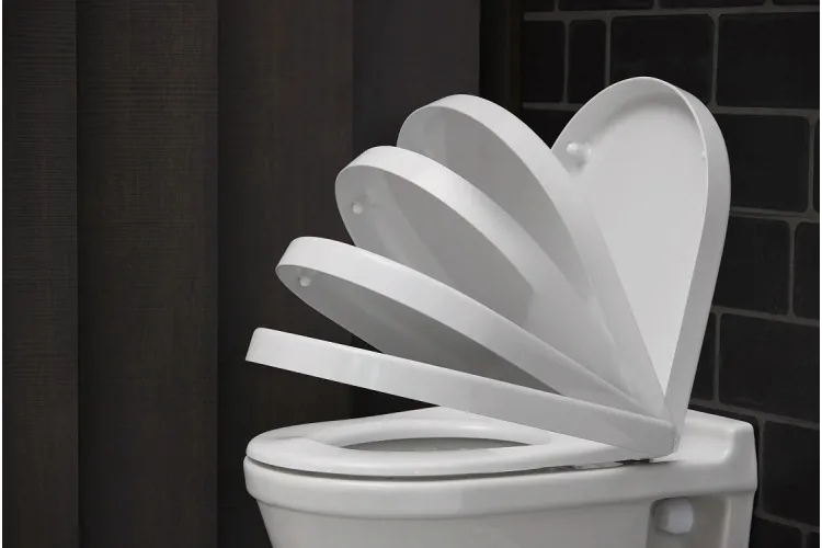 STARCK 3 Сидіння на унітаз з функцією SoftClosing, петлі хром (0067790000) зображення 4