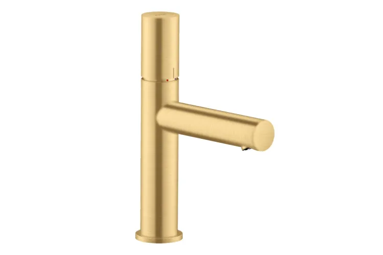 Змішувач Axor Uno 110 для умивальника, ручка Zero, Brushed Gold Optic 45002250 image 1