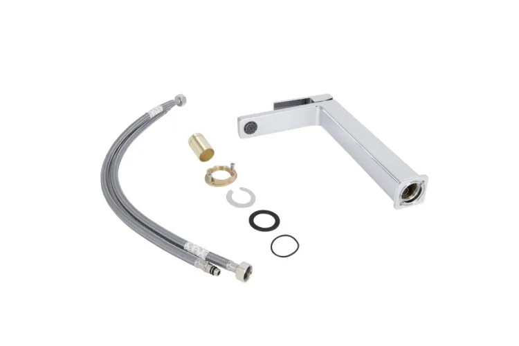 QT Gemini QTGEM269CRM45677 Змішувач для умивальника високий, Chrom зображення 2