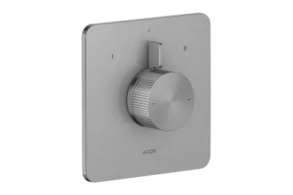 Змішувач Axor Citterio C Cubic cut прихованого монтажу на 2 функції, Brushed Red Gold (49451310)