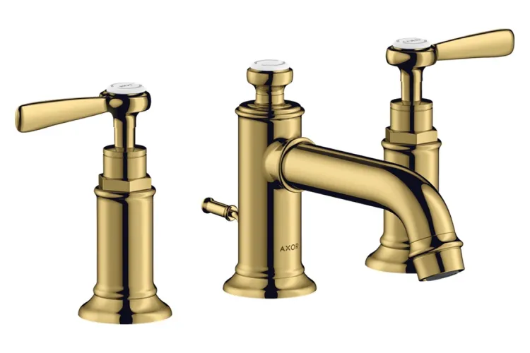 Змішувач Axor Montreux 30  для умивальника на 3 отвори Lever, Polished Gold Optic 16535990 image 1
