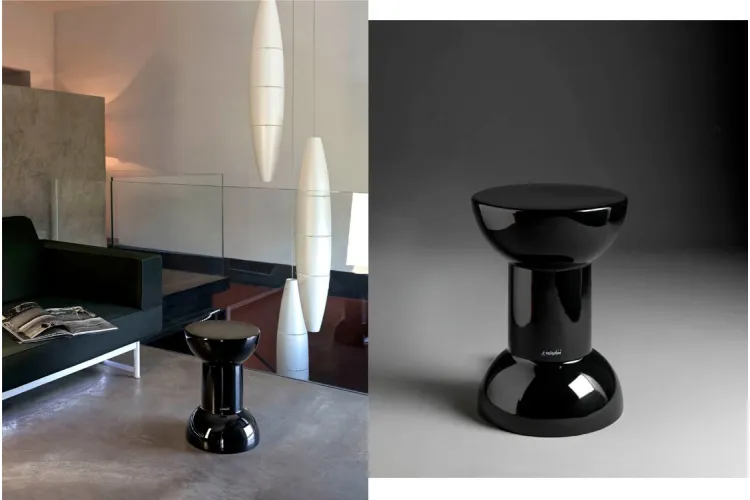 Керамічний стілець для ванної кімнати Nero (RCTNER) зображення 2