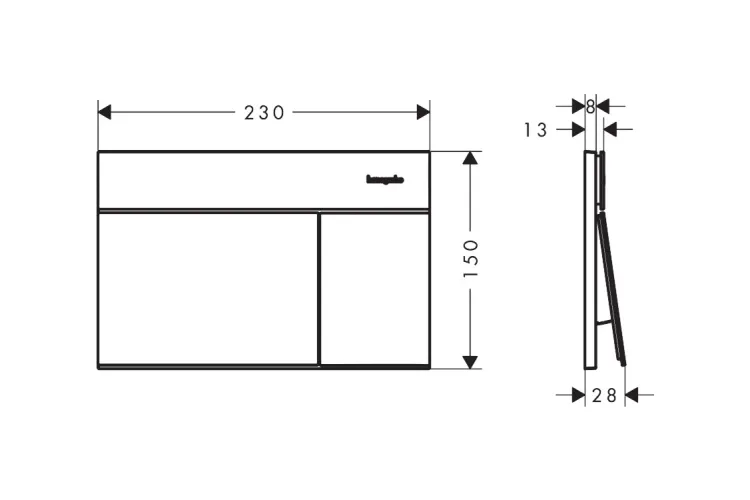 Комплект Інсталяційна система iFrame Universal + Клавіша iFrame Element E Chrome (99003000) image 3