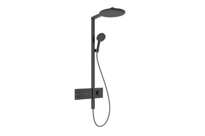 Душова система Raindance Alive S 300 2jet EcoSmart з ShowerSelect Comfort Brushed Black Chrome (24596340)