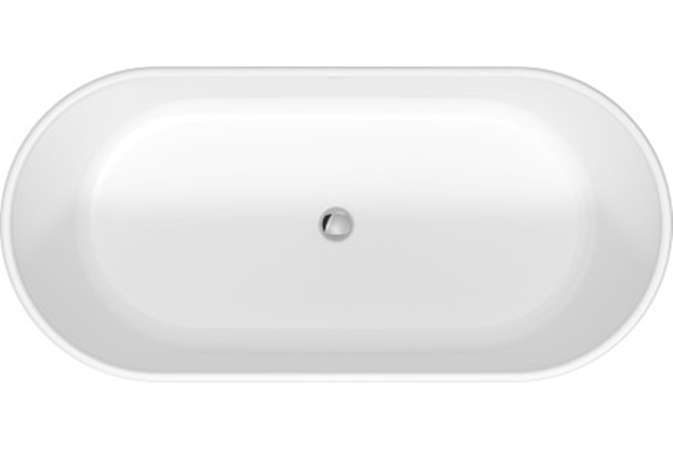 D-NEO Ванна вільностояча 160x75 см з ніжками та панеллю DuraSolid®  (700477000000000) зображення 2