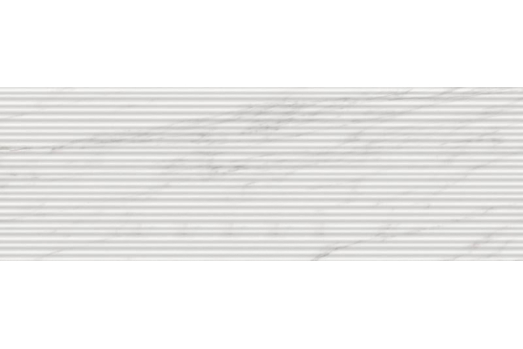 M4P2 MARBLEPLAY WHITE STRUTTURA MIKADO 3D RET 30x90 (плитка настінна) image 1
