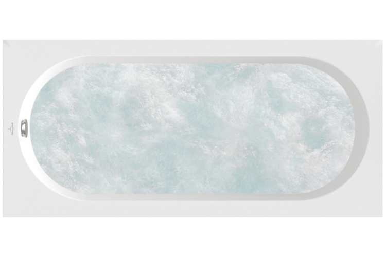 OBERON Ванна 1600x750 кварил з ніжками + Combipools (UCC160OBE2A1V01) image 1
