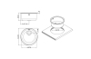 QT CIVIFRIAC Кухонна мийка Apell Circum 510 донний клапан, сифон Linen зображення 2