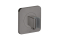 Шлангове під'єднання Fixfit Porter Softcube з тримачем, Brushed Black Chrome (36724340)