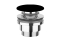 Клапан Клік-Клак для сифона з керамічною кришкою Nero (PLCE)