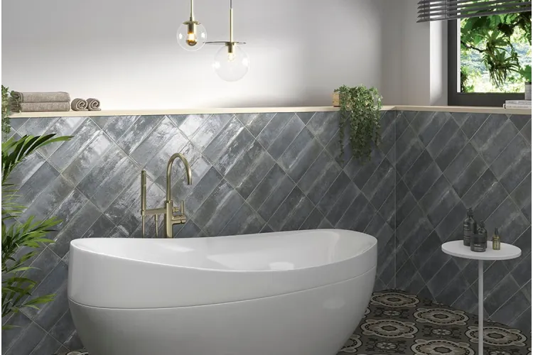 M190 VILLAGE MOONLAKE 10x30 (плитка настінна) зображення 3