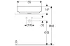 Умивальник VARIFORM 55 см на стільницю, овальний, без отвору під для змішувач, без переливу (500.774.01.2) зображення 4