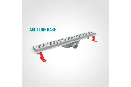 Трап Aqualine Base 40мм/60см,  боков.відвід VLD-600320-ST 