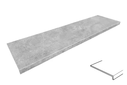 PETRA GRIS Peldano Recto AntiSlip 970447 сходинка з прямим капіносом 19.7х31.5х1.4 PZ724