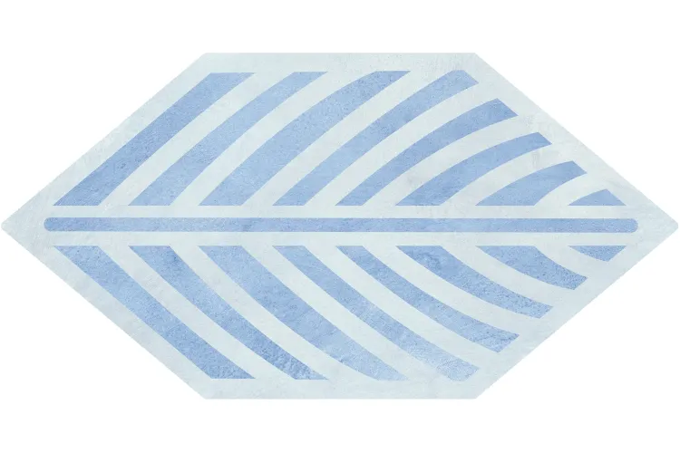 ORIGIN MIX BLUE KAYAK 17x33 (шестигранник) (плитка для підлоги і стін) зображення 3