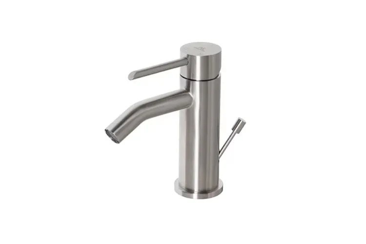 ROUND INOX,  Змішувач на біде, brushed stainless steel (100283329) зображення 1