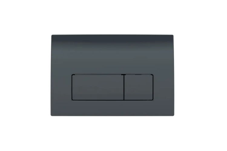 Кнопка змиву Delta 50, пластик, чорна (115.119.DW.1) image 1