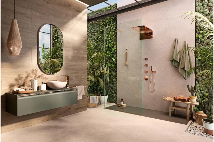 LOUNGE, Змішувач з термостатом прихованого монтажу, copper (100209817) зображення 2