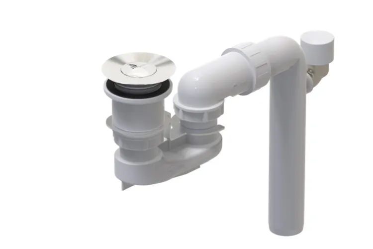 ViFlow Система зливу і переливу для ванн без переливного отвору White Alpin (U90953001) image 1