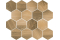 UNIWERSALNA MOZAIKA PRASOWANA WOOD NATURAL MIX HEKSAGON MAT 22x25.5 (мозаїка)