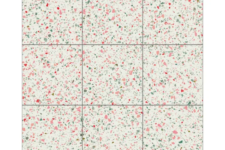 TERRAZZO WHITE NATURAL 60x60 (59.2x59.2) (плитка для підлоги і стін) зображення 1