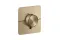 Термостат прихованого монтажу AXOR ShowerSelect ID Softsquare на 2 функції, Brushed Brass (36754950)