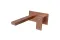 SQUARE, Зовнішня частина змішувача прихованого монтажу для умивальника, brushed copper (100281849) 