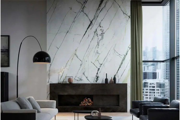 G1054 CALACATTA GREEN POLISHED 03 6 MM 160х320 (плитка настінна) зображення 2