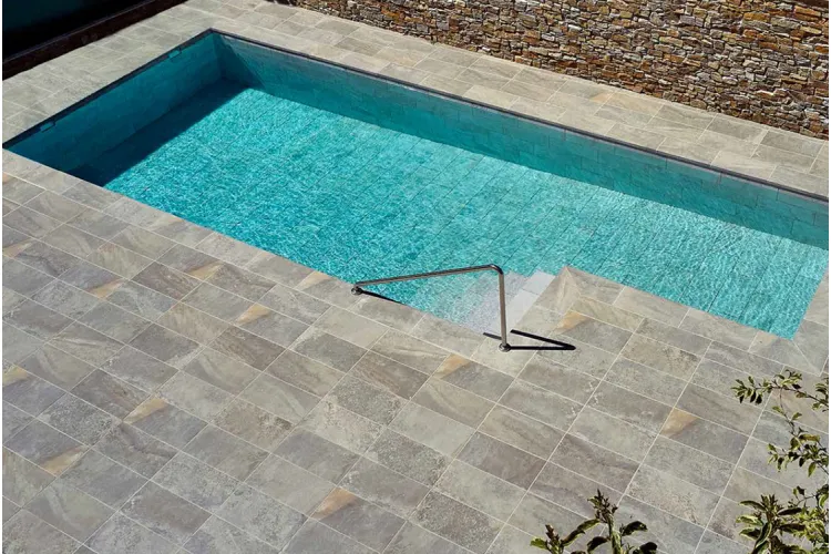 PIETRO GREY ANTI-SLIP 48,8x97,9x1 A.50M (протиковзка плитка для басейну) зображення 3