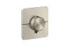 Термостат прихованого монтажу ShowerSelect ID Softsquare HighFlow на 1 функцію, Brushed Nickel (36778820) зображення 1