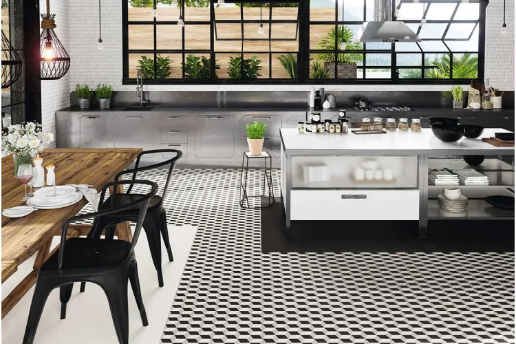 HANOI CUBE GREY 33x33 (плитка для підлоги і стін) зображення 2