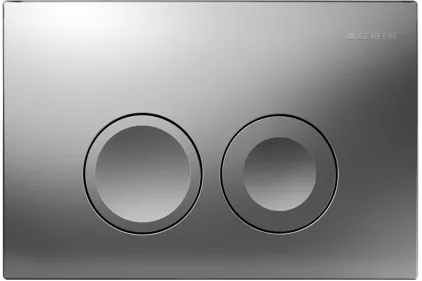 Кнопка змиву Delta 21 пластикова, матовий хром (115.125.46.1)