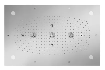 Верхній душ Raindance Rainmaker 680х460 3jet з підсвіткою, хром (28418000)