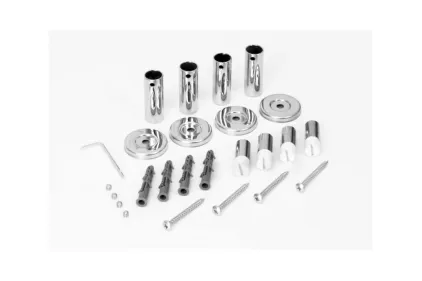 Кріплення до рушникосушки універсальне d18 мм, хром