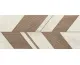RAPOLANO 3300 WHITE RELIEVE ARROW 64x147,5 декор (плитка настінна)