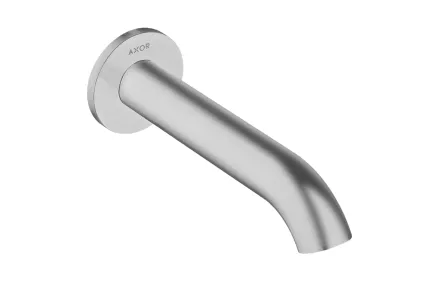 Вилив AXOR Uno на ванну, виступ 191 мм, Stainless Steel Opticl (38411800)