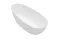 ANTAO Ванна окремостояча асиметрична 170x75, Stone White (UBQ170TAO7V-RW) 