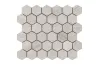 G135 ESSENTIAL HEXAGON SILVER WOOD 25,8x29,8 (мозаїка) зображення 1