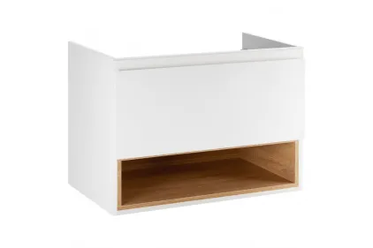 ROBIN Тумба підвісна 900х580х500, White/Whitish Oak