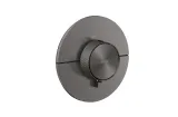 Термостат прихованого монтажу ShowerSelect ID Round HighFlow, Brushed Black Chrome (36759340)