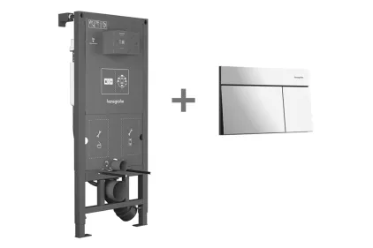 Комплект Інсталяційна система iFrame Universal + Клавіша iFrame Element E Chrome (99003000)