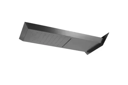 OXO, Верхній душ, функціі: дощ, каскад, підкл. 1/2", brushed titanium (100284315)