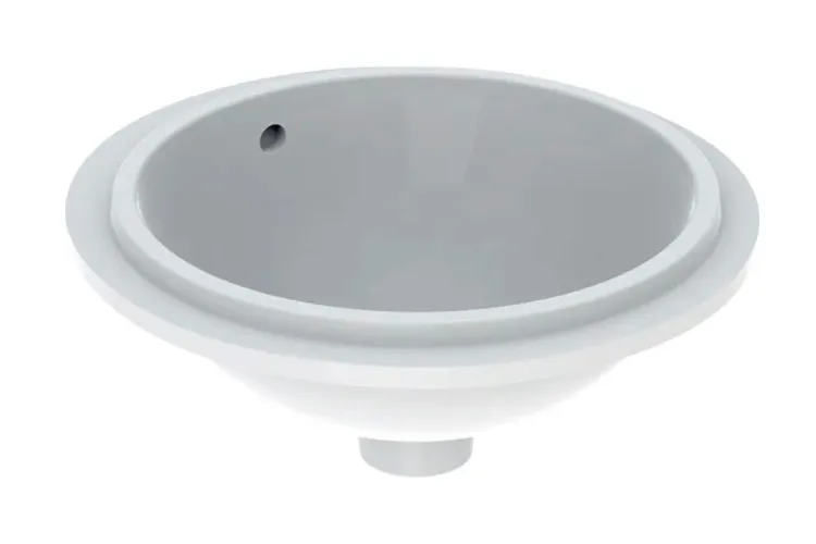 Умивальник в стільницю VARIFORM круглий, б/о, з/п, білий 39 см (500.745.01.2) image 1