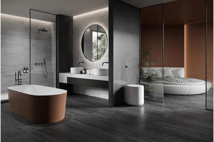 DIGNITY GRAPHITE RECT 59.7х119.7 (плитка для підлоги і стін) image 2