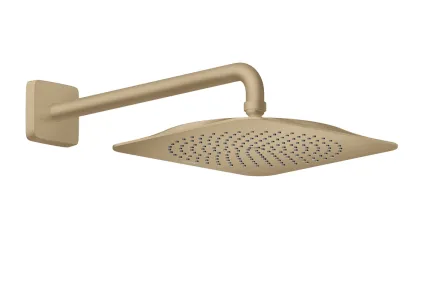 Верхній душ Axor Citterio C 270х270 1jet EcoSmart+ P зі стіновим кронштейном, Brushed Bronze (28791140)