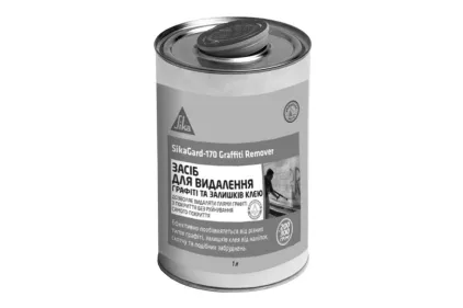 Sikagard-170 Graffiti Remover Змивка граффіті та залишків клеїв 1 л