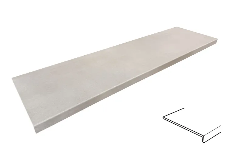 SELENE BLANCO Peldano Recto Antislip 970958 сходинка з прямим капіносом 120x31.5x1.4 PZ724 image 1